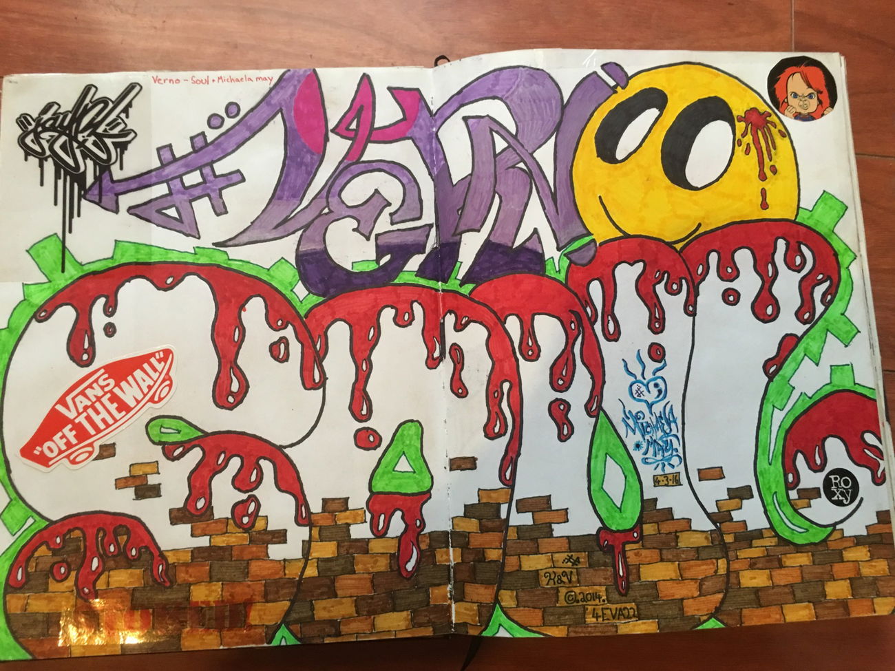 Graffiti Wall - Photo by Verno