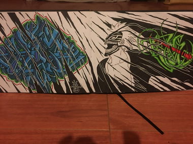 Graffiti Sketch in Australia - Photo by Verno (2017)