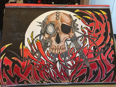 Graffiti Wall in Shepparton - Photo by Verno (2017)