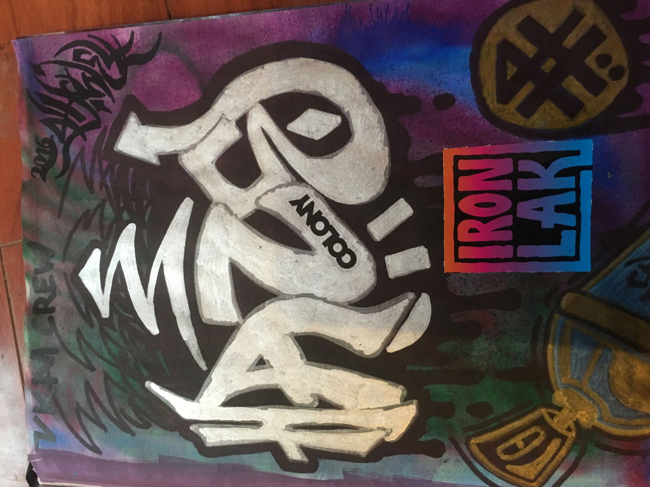 Graffiti Wall - Photo by Verno