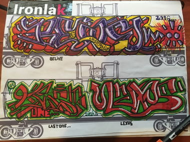 Graffiti Wall - Photo by Verno