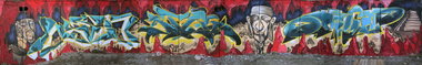 Graffiti Wall - Photo by Verstecker - used, stek, ohigho
