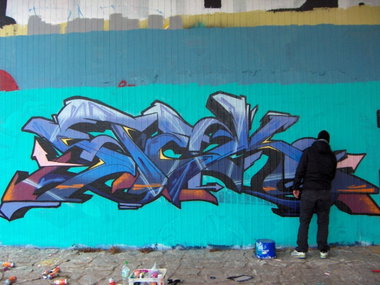 Graffiti Wall - Photo by Verstecker - Stek