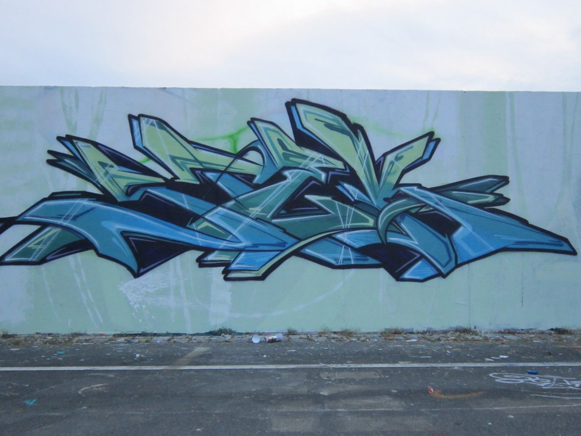Graffiti Wall - Photo by Verstecker - Stek