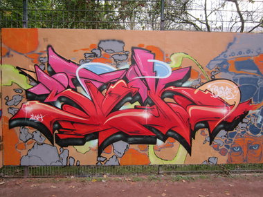 Graffiti Wall - Photo by Verstecker - Stek, Dresden