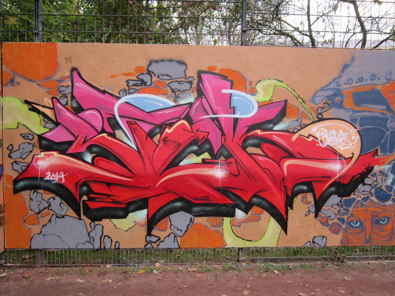 Graffiti Wall - Photo by Verstecker - Stek, Dresden