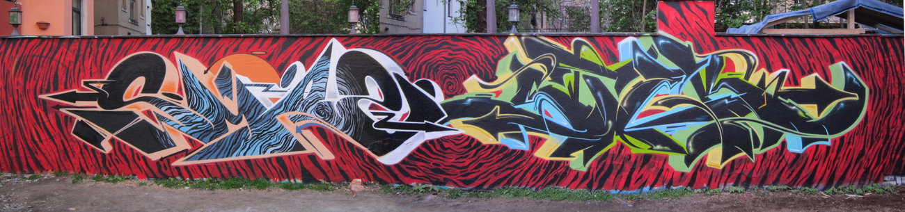 Graffiti Wall - Photo by Verstecker - hmas, stek, dresden
