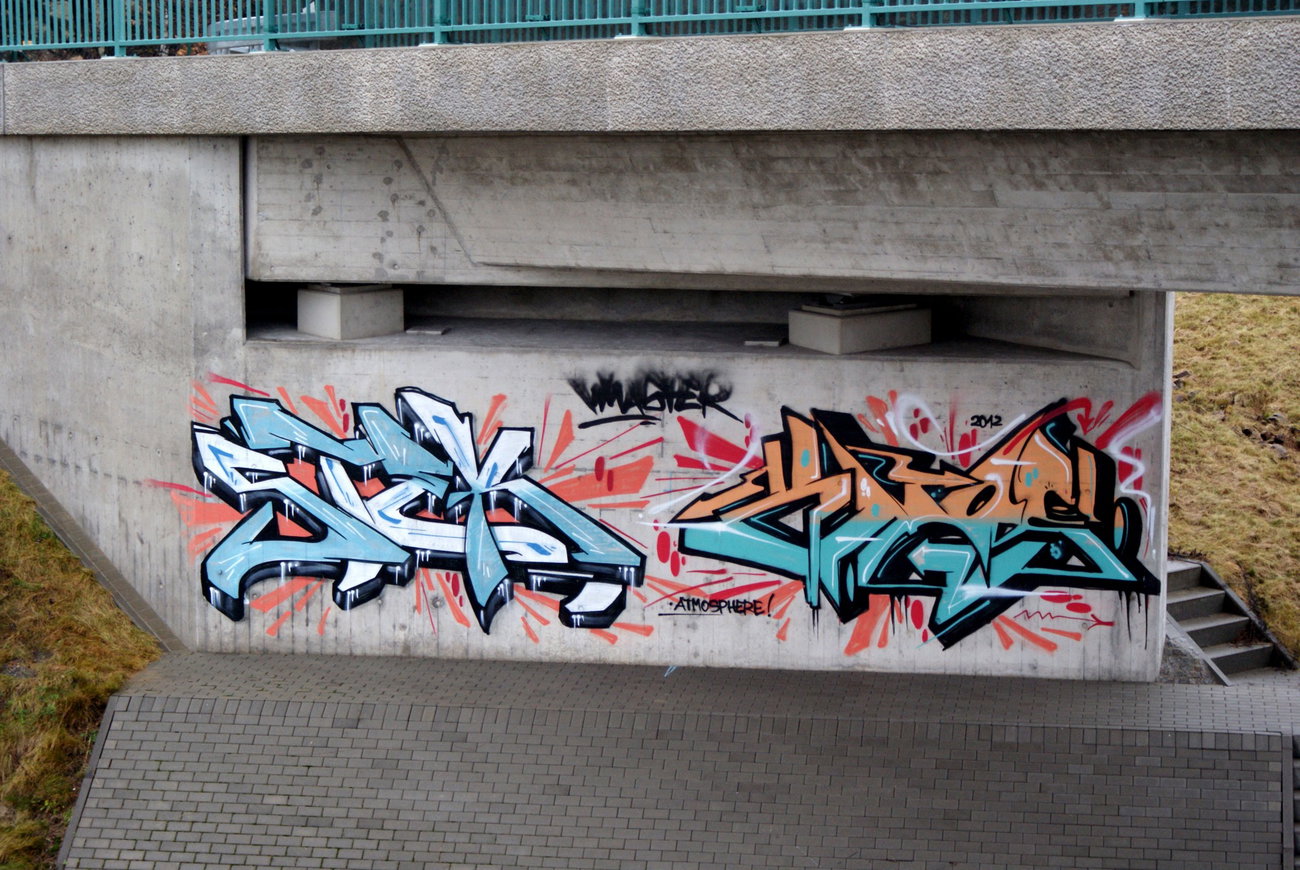 Graffiti Wall - Photo by Verstecker - Stek