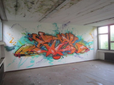 Graffiti Wall - Photo by Verstecker - Stek, Dresden