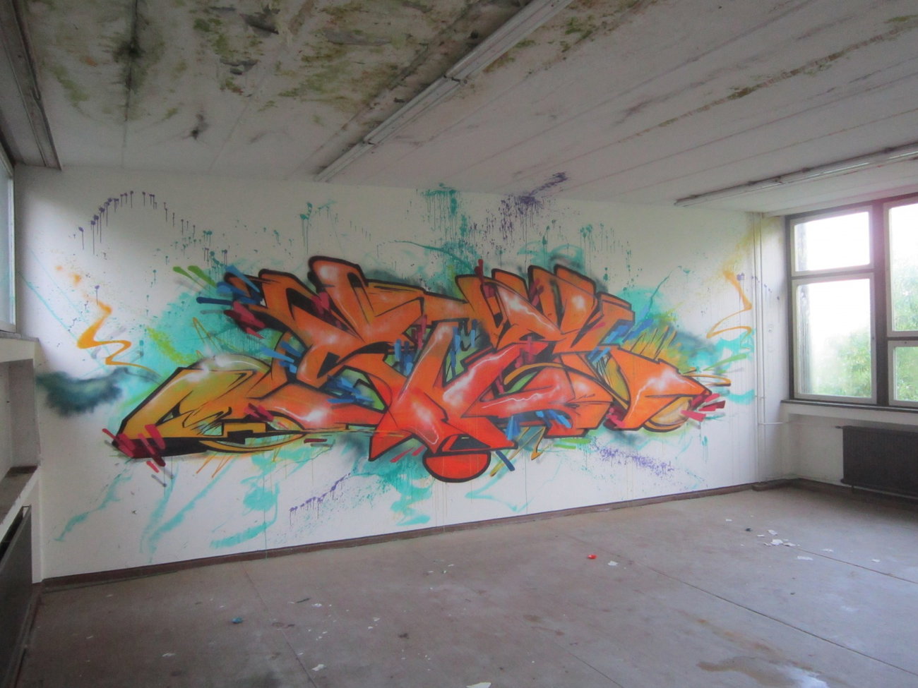 Graffiti Wall - Photo by Verstecker - Stek, Dresden