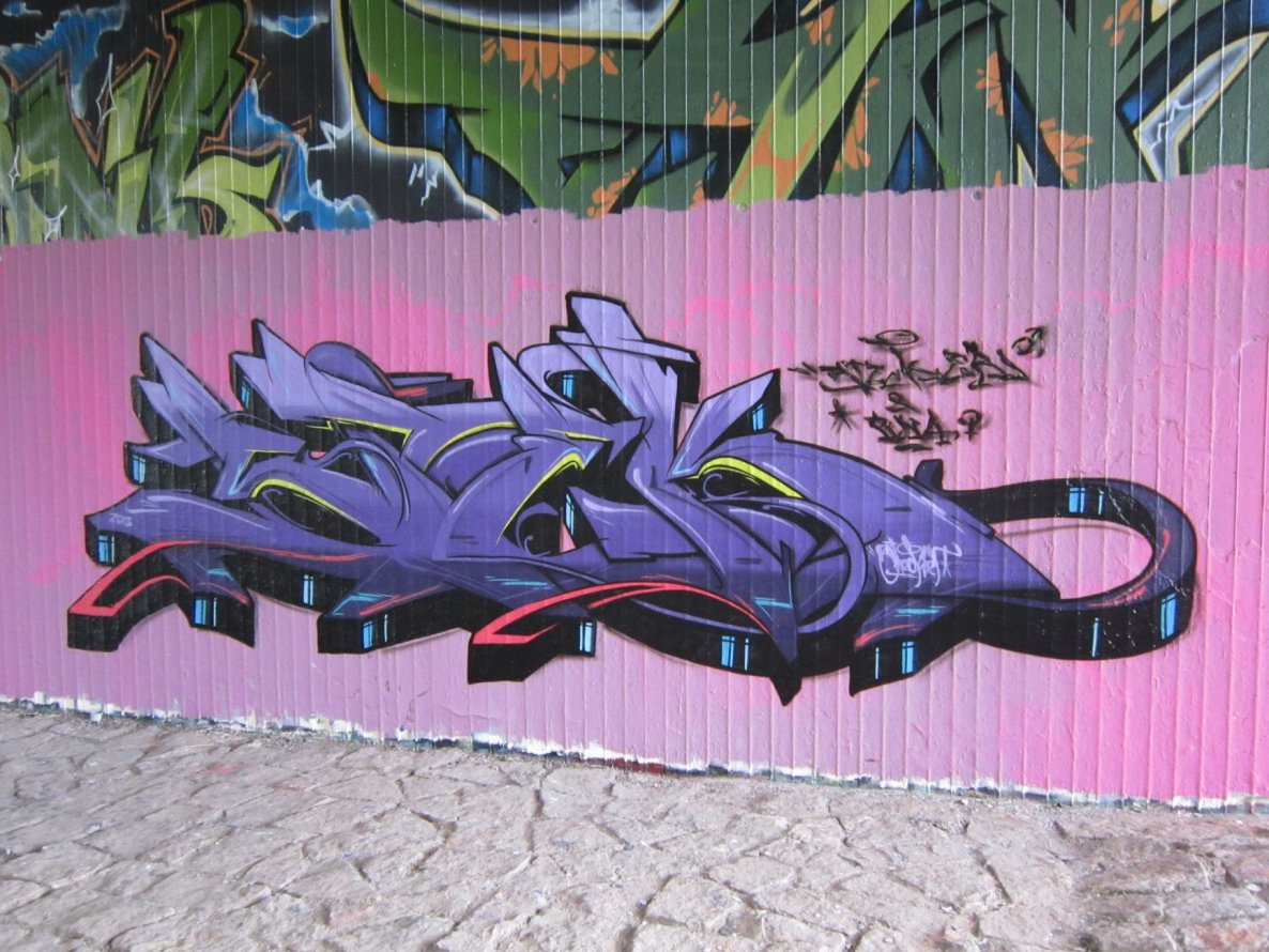 Graffiti Wall - Photo by Verstecker - Stek