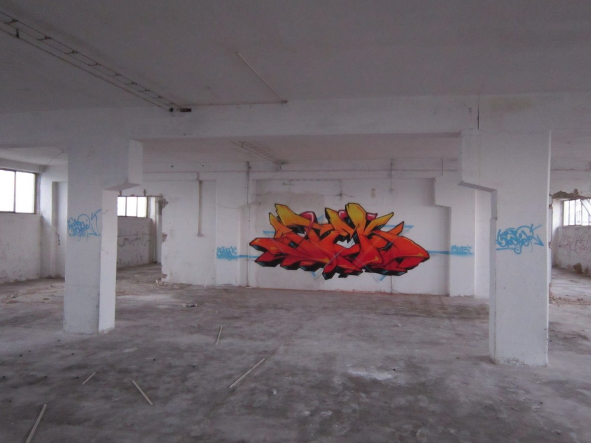 Graffiti Wall - Photo by Verstecker - Stek
