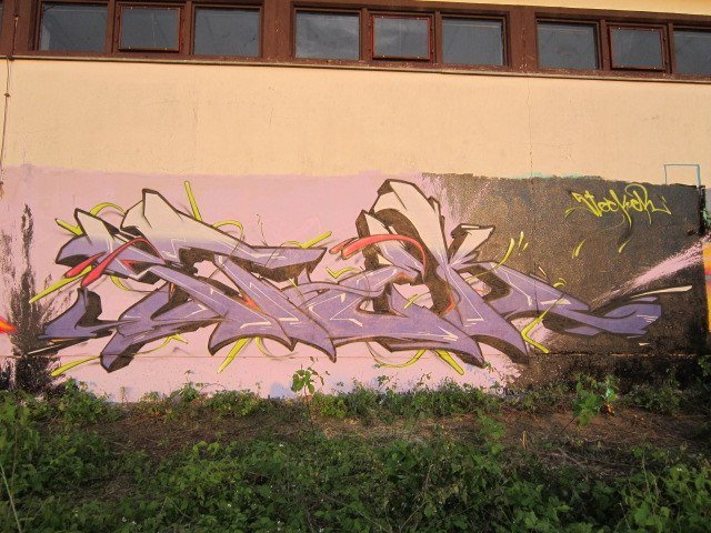 Graffiti Wall - Photo by Verstecker - Stek