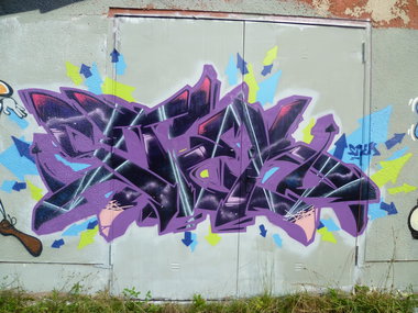 Graffiti Wall - Photo by Verstecker - stek