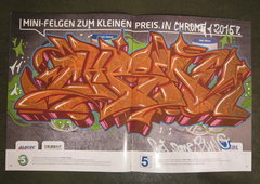 Graffiti Sketch - Photo by Verstecker - Chrome