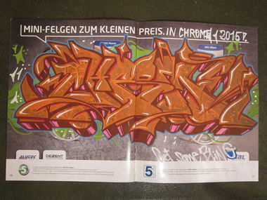 Graffiti Sketch - Photo by Verstecker - Chrome