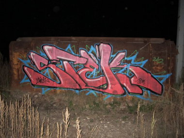Graffiti Wall - Photo by Verstecker - Stek