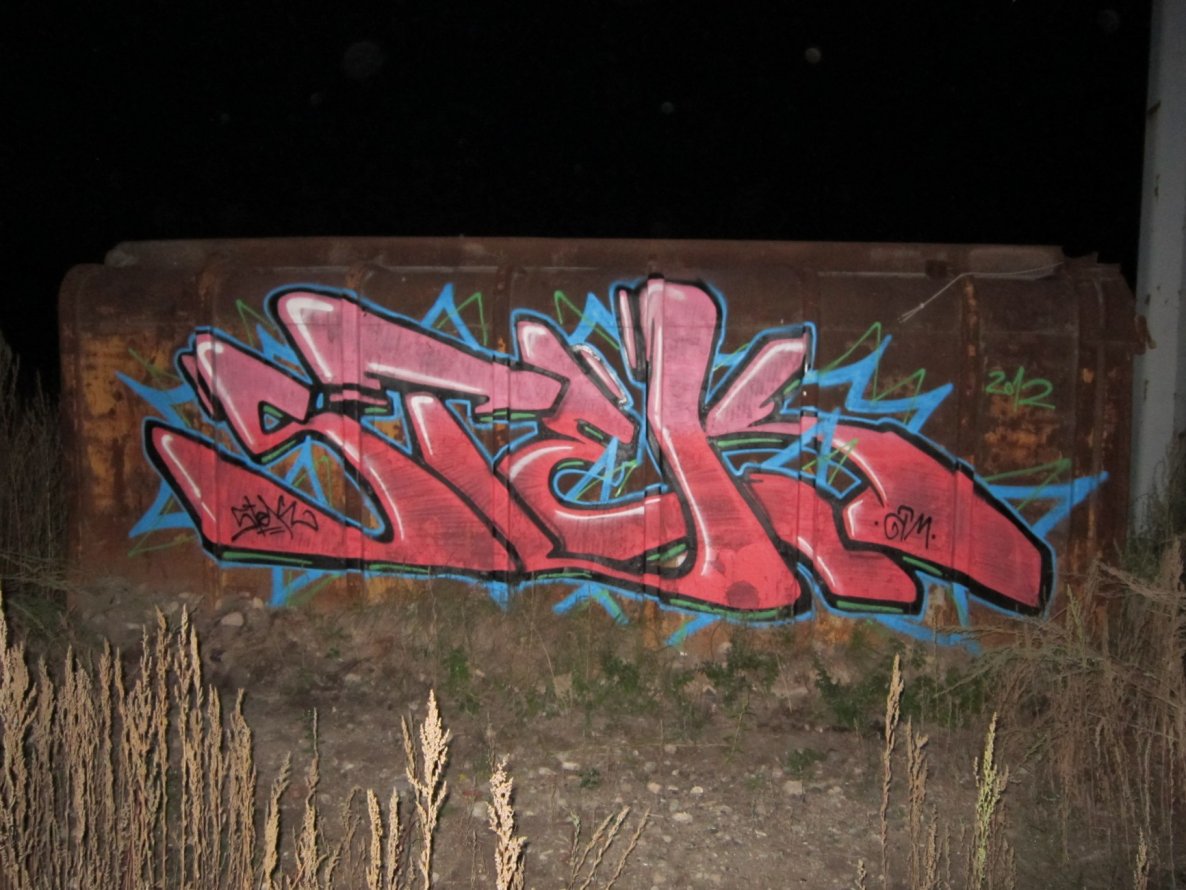 Graffiti Wall - Photo by Verstecker - Stek