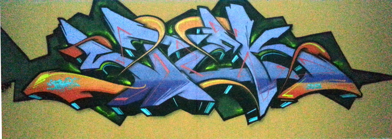 Graffiti Wall - Photo by Verstecker - Stek, Dresden
