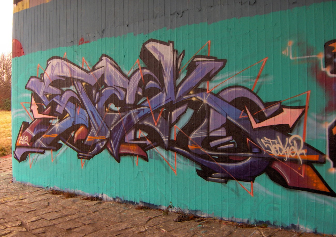 Graffiti Wall - Photo by Verstecker - Stek