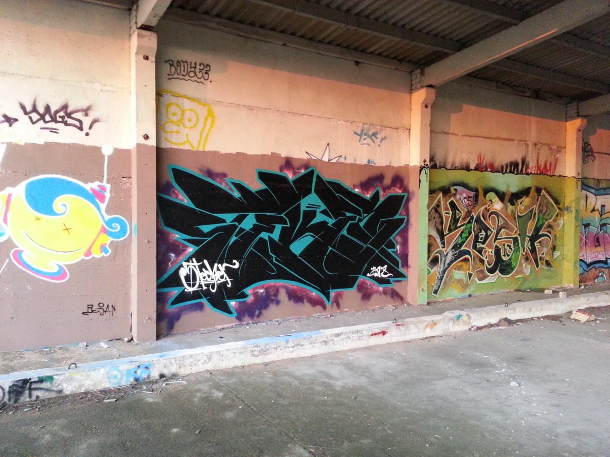 Graffiti Wall - Photo by Verstecker