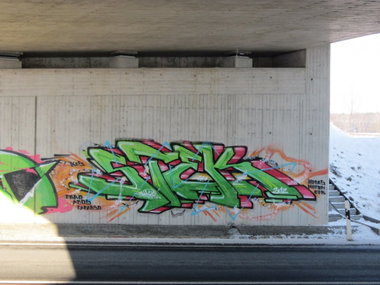 Graffiti Wall - Photo by Verstecker - Stek
