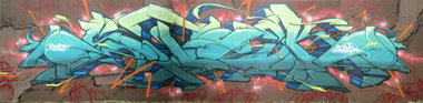 Graffiti Wall - Photo by Verstecker - stek, dresden