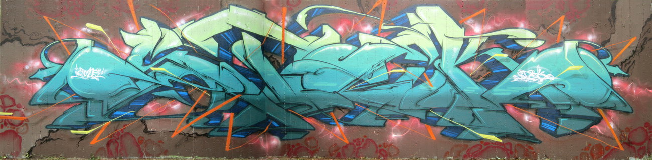 Graffiti Wall - Photo by Verstecker - stek, dresden