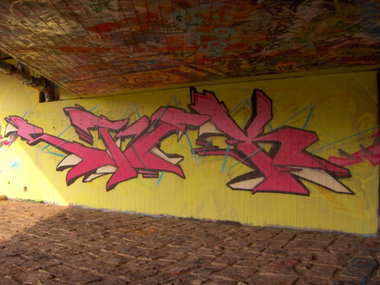 Graffiti Wall - Photo by Verstecker - Stek