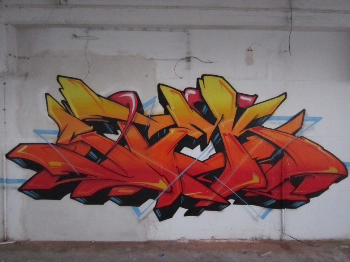 Graffiti Wall - Photo by Verstecker - Stek