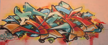 Graffiti Wall - Photo by Verstecker - stek, dresden