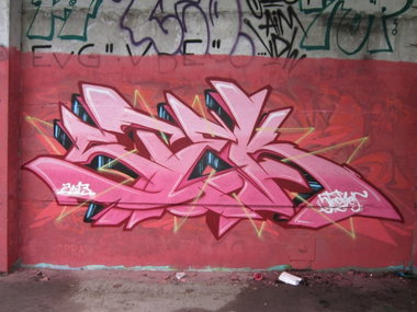 Graffiti Wall - Photo by Verstecker - Stek