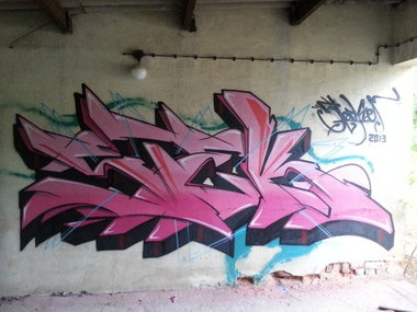 Graffiti Wall - Photo by Verstecker - Stek