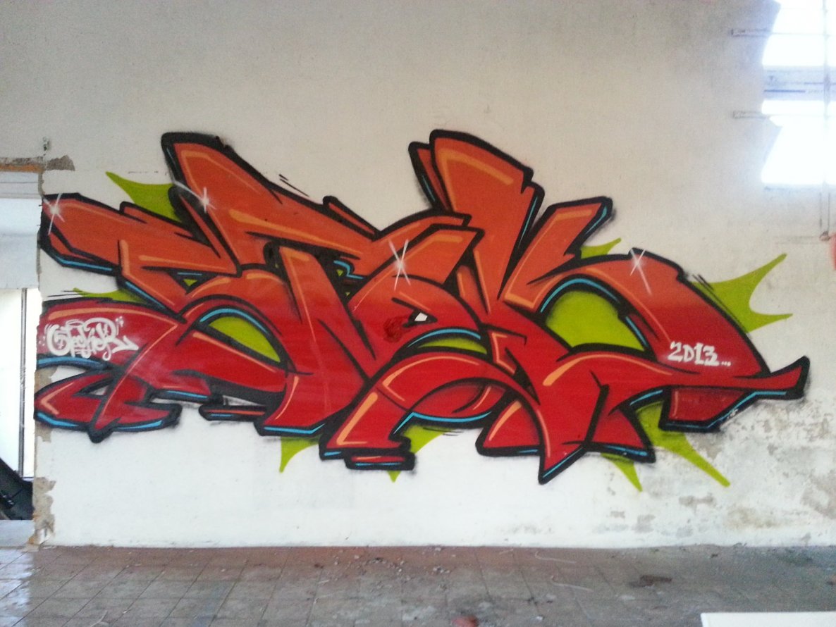 Graffiti Wall - Photo by Verstecker