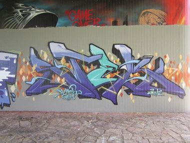 Graffiti Wall - Photo by Verstecker - Stek