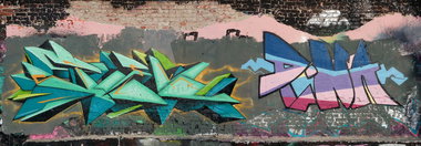 Graffiti Wall - Photo by Verstecker - stek, pina
