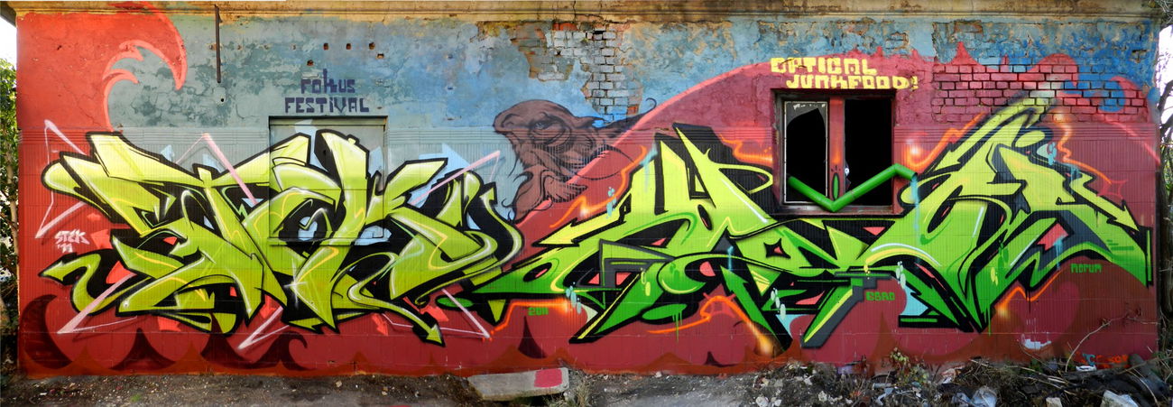 Graffiti Wall - Photo by Verstecker - stek, hmas