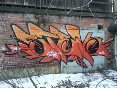 Graffiti Wall - Photo by Verstecker - Stek