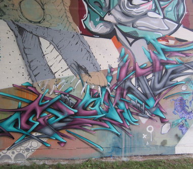 Graffiti Wall - Photo by Verstecker - Clone, Dresden