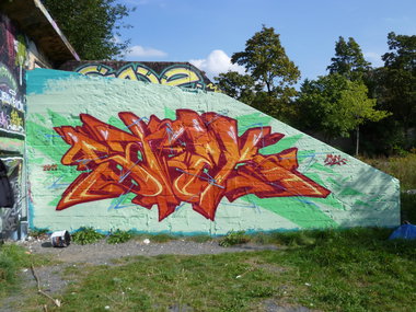 Graffiti Wall - Photo by Verstecker - Stek, Dresden, 2011