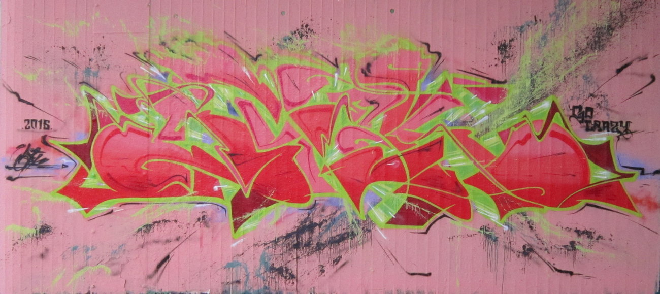 Graffiti Wall - Photo by Verstecker - stek, dresden