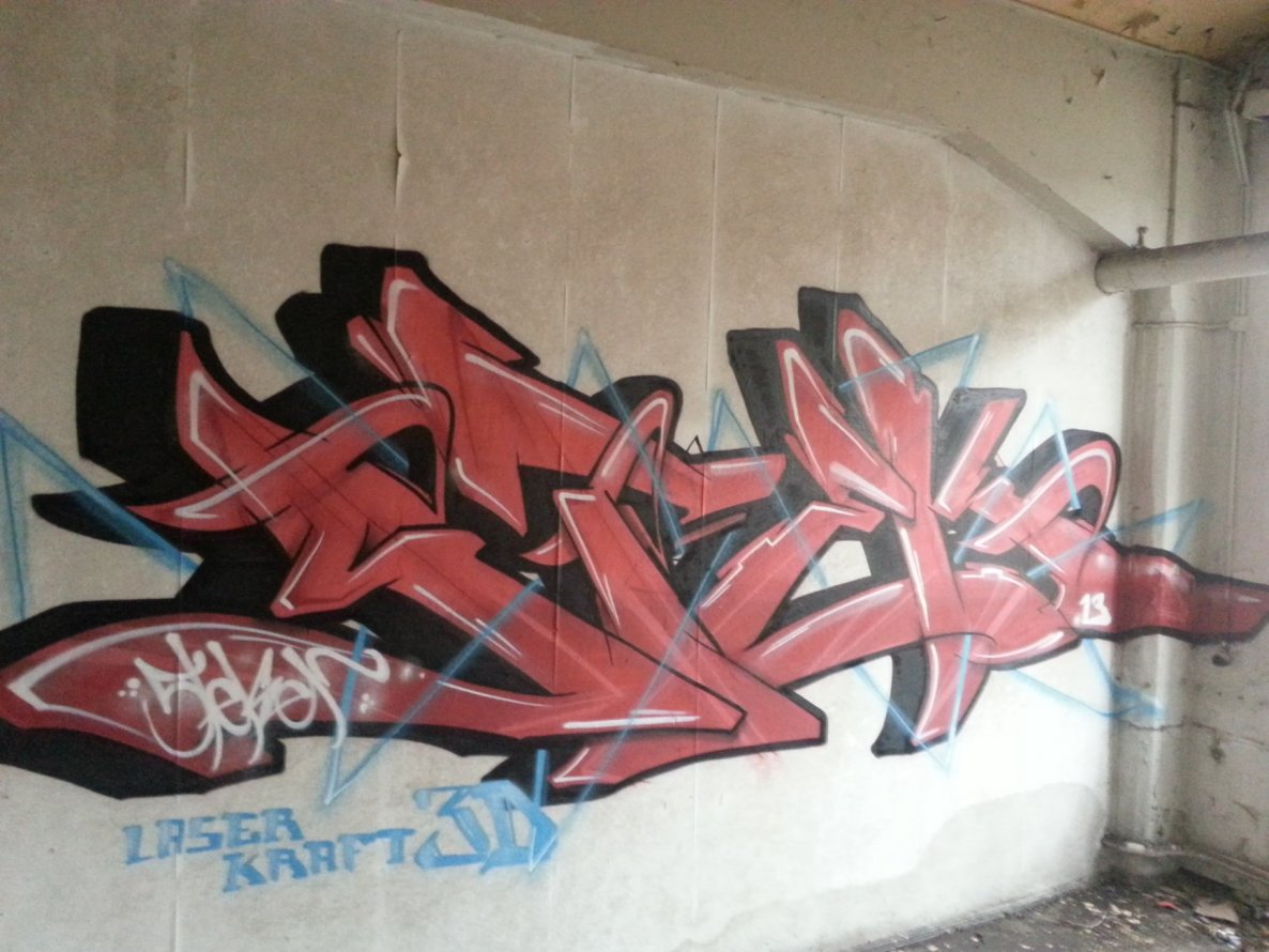 Graffiti Wall - Photo by Verstecker - Stek