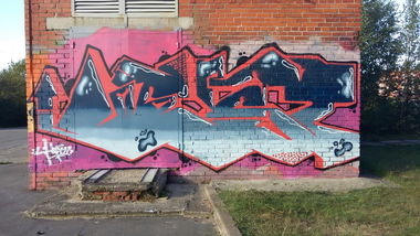 Graffiti Wall in Saint Petersburg - Photo by Vestowerst (2015)