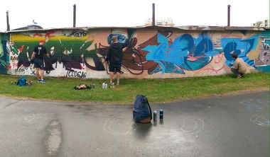 Graffiti Wall - Photo by Vestowerst