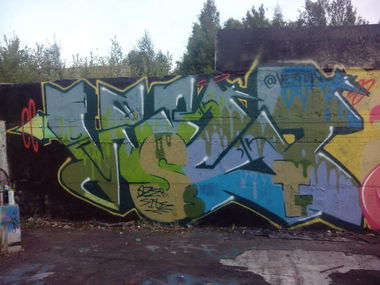Graffiti Wall - Photo by Vestowerst (2015)