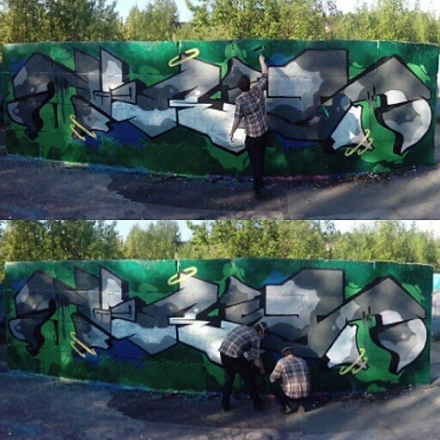 Graffiti Wall - Photo by Vestowerst (2015)