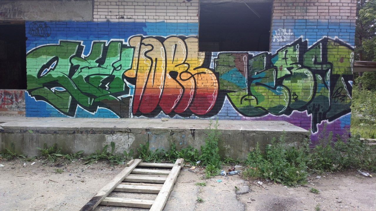 Graffiti Bombing - Photo by Vestowerst (2015)