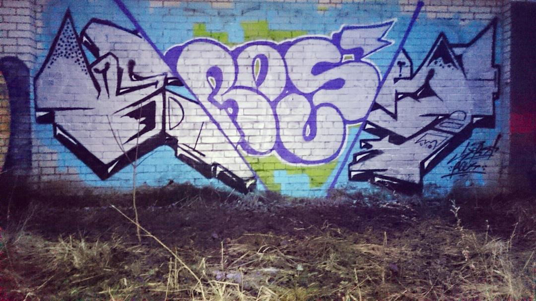 Graffiti Bombing - Photo by Vestowerst (2015)