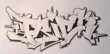 Graffiti Sketch - Photo by ViceSKBK - Vice, SK, BK (2013)