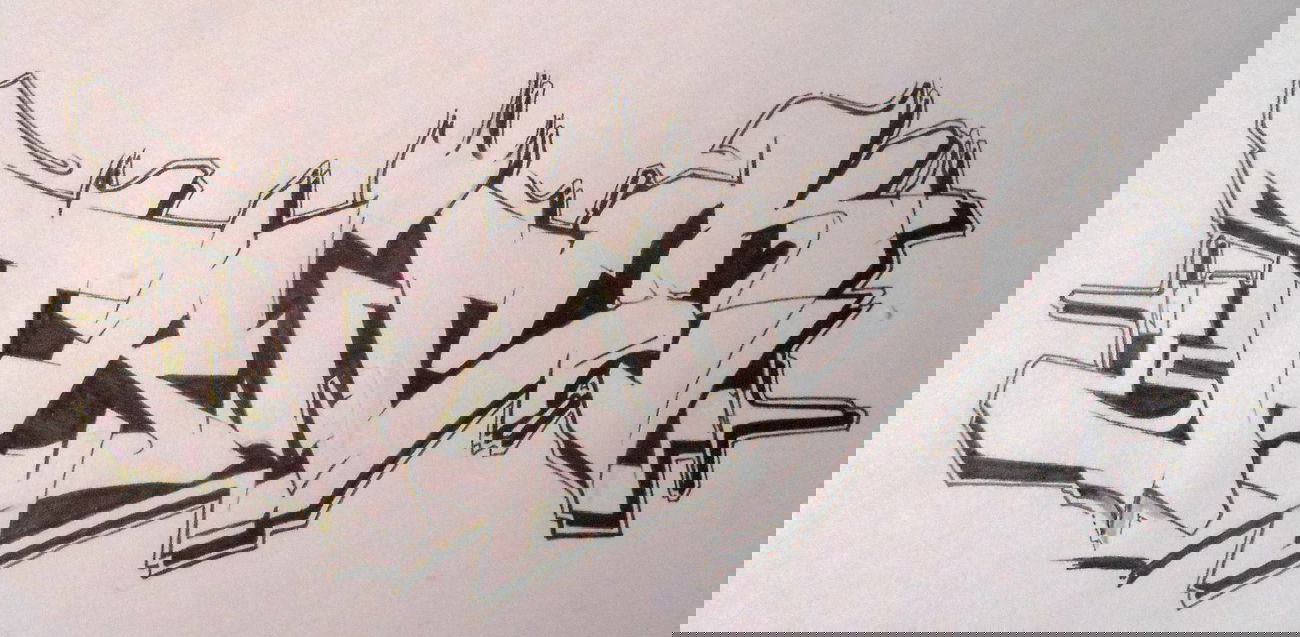 Graffiti Sketch - Photo by ViceSKBK - Vice, SK, BK (2013)